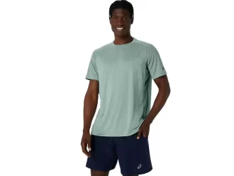 Žakárový top s krátkým rukávem ACTIBREEZE