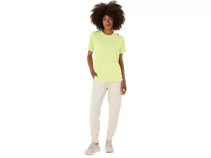 Žakárový top s krátkým rukávem ACTIBREEZE