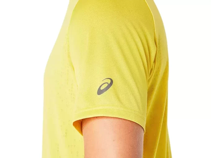 Žakárový top s krátkým rukávem ACTIBREEZE