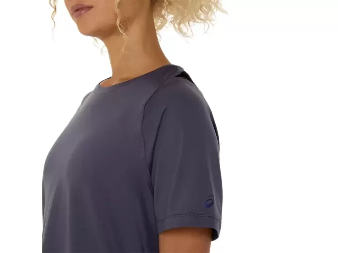 Žakárový top s krátkým rukávem ACTIBREEZE