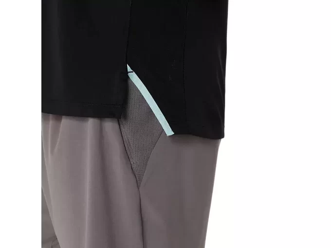 Žakárový top s krátkým rukávem ACTIBREEZE