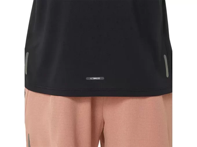 Žakárový top s krátkým rukávem ACTIBREEZE