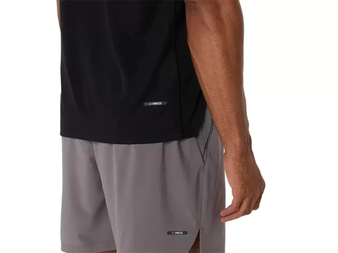 Žakárový top s krátkým rukávem ACTIBREEZE