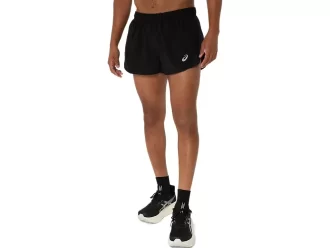 ASICS Stříbrné rozparkové kraťasy