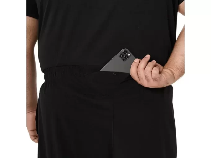 ASICS STŘÍBRNÉ TKANÉ KALHOTY