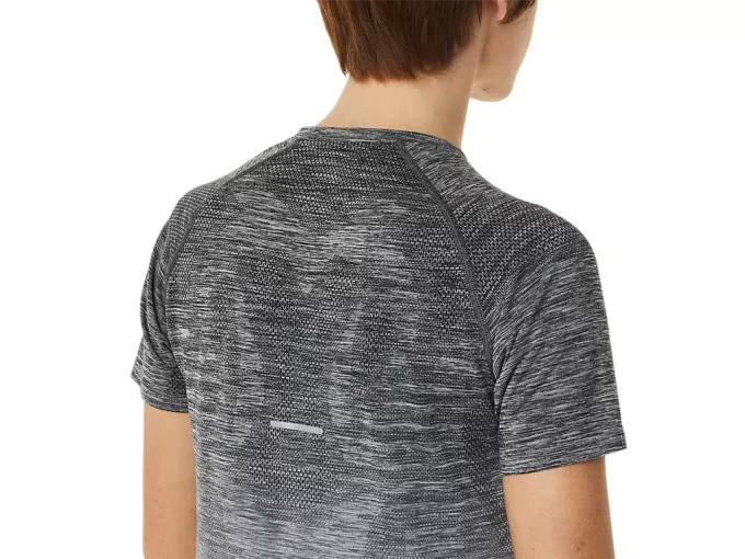 Dámský bezešvý top s krátkým rukávem