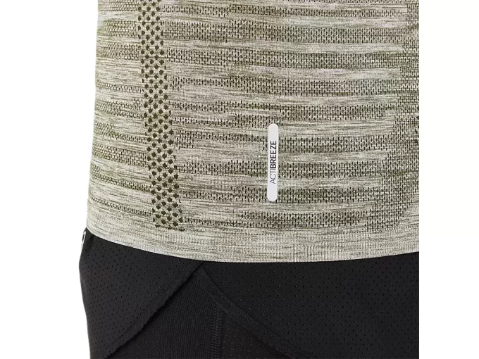 Dámský bezešvý top s krátkým rukávem Dámský bezešvý top s krátkým rukávem