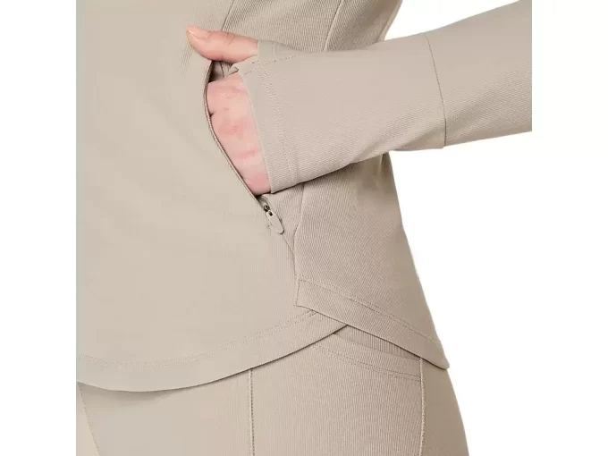 Dámská žebrovaná bunda