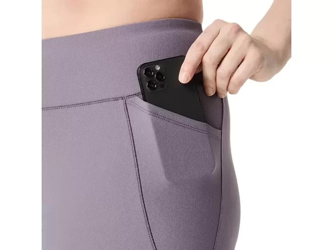 Dámské žebrované legíny s vysokým pasem 7/8 Dámské žebrované legíny s vysokým pasem 7/8