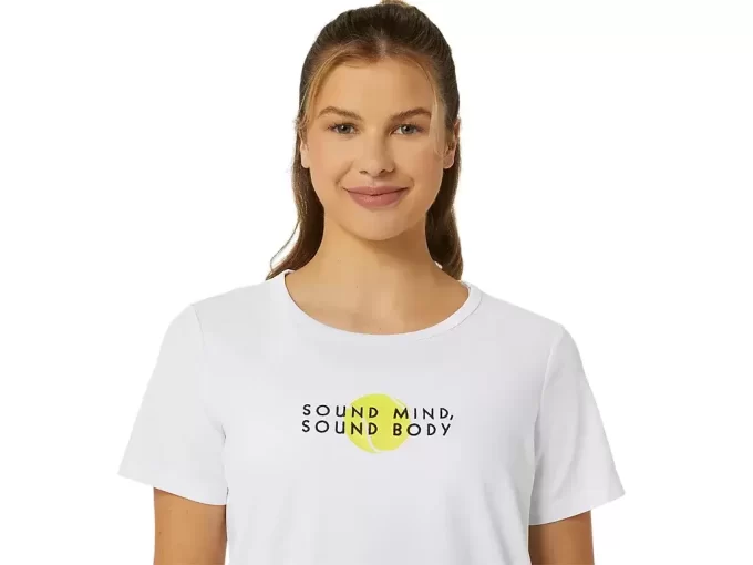 Dámské klasické grafické tričko