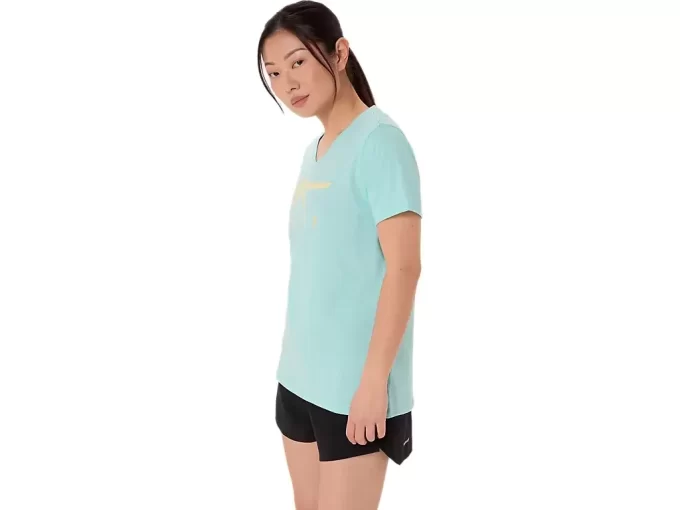 Dámská obuv ASICS s pruhy a výstřihem do V Dámská obuv ASICS s pruhy a výstřihem do V