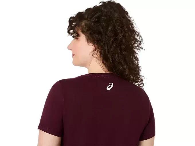 Dámská obuv ASICS s pruhy a výstřihem do V