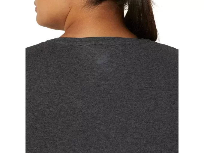 Dámský top s dlouhým rukávem z vřesového materiálu