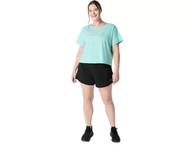 Dámský top s krátkým rukávem ASICS DAISY CROP Dámský top s krátkým rukávem ASICS DAISY CROP