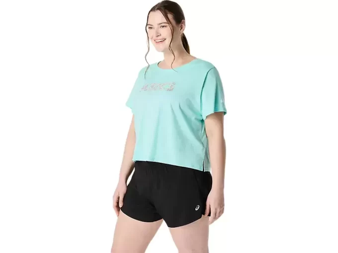 Dámský top s krátkým rukávem ASICS DAISY CROP Dámský top s krátkým rukávem ASICS DAISY CROP