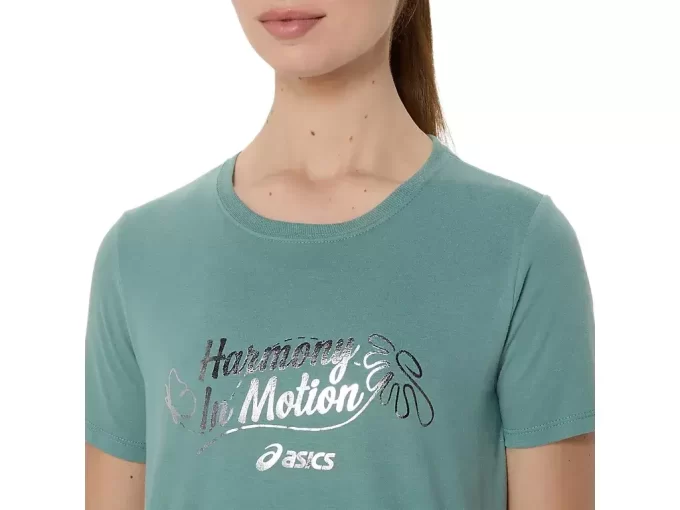 Dámský top s krátkým rukávem ASICS FOIL Dámský top s krátkým rukávem ASICS FOIL