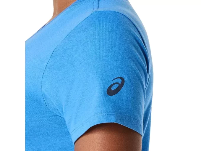 Dámský top s výstřihem do V a nápisem SLUNEČNICE