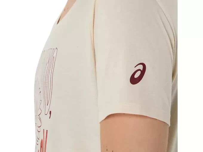 Dámský top s výstřihem do V a nápisem SLUNEČNICE