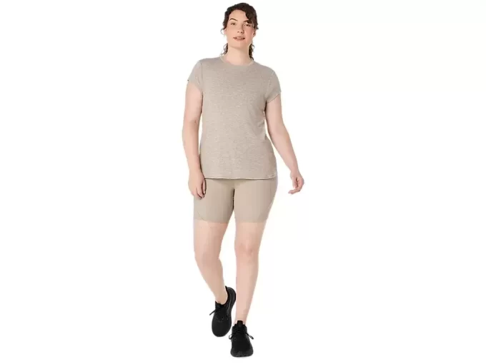 Dámský vřesový top s kulatým výstřihem