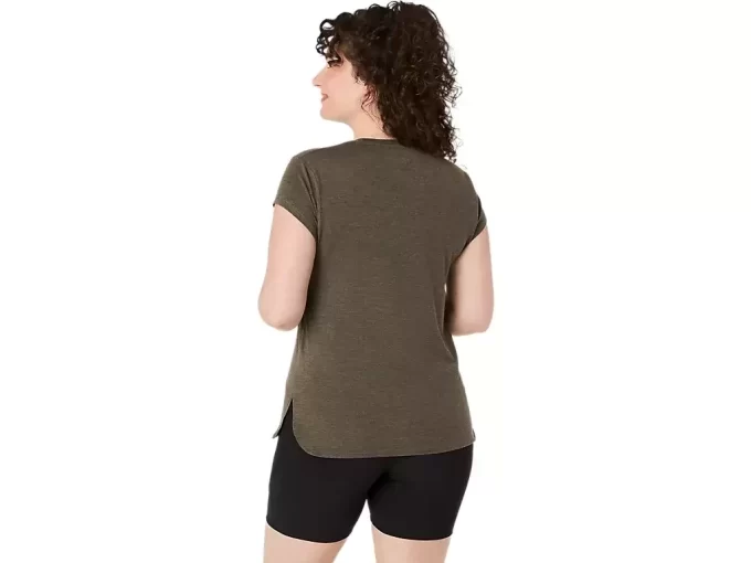 Dámský vřesový top s kulatým výstřihem