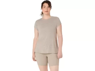 Dámský vřesový top s kulatým výstřihem