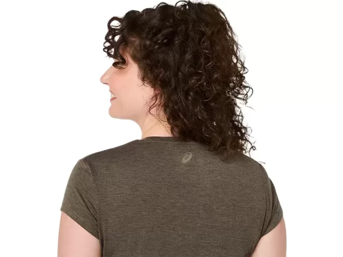 Dámský vřesový top s kulatým výstřihem