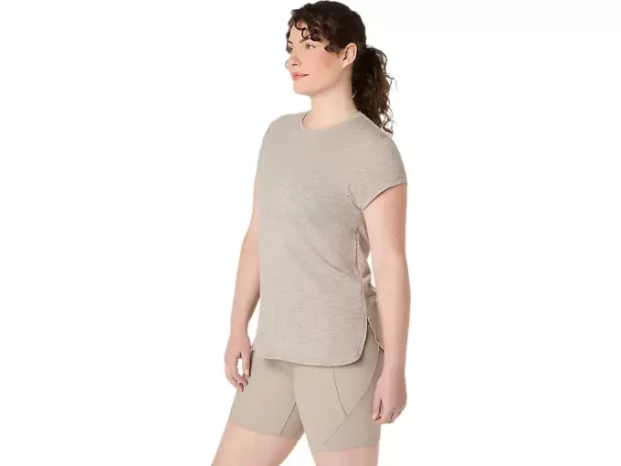 Dámský vřesový top s kulatým výstřihem