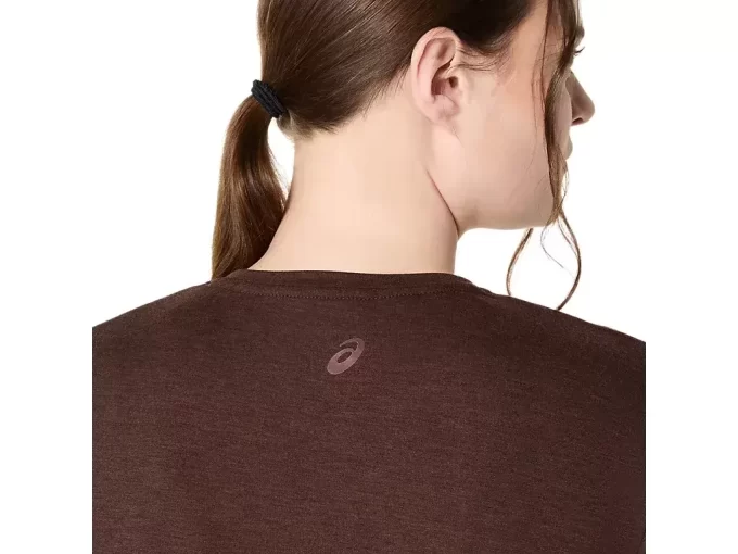 Dámský vřesový top s kulatým výstřihem