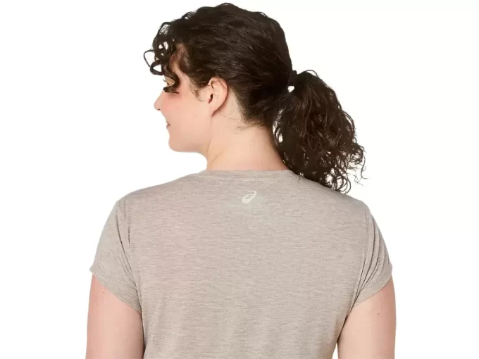 Dámský vřesový top s kulatým výstřihem