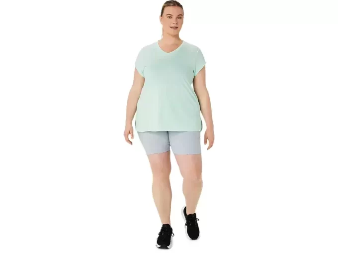 Dámský vřesový top s výstřihem do V