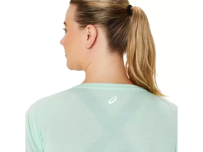 Dámský vřesový top s výstřihem do V