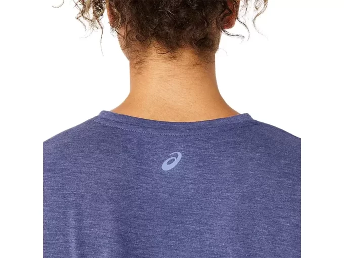 Dámský vřesový top s výstřihem do V