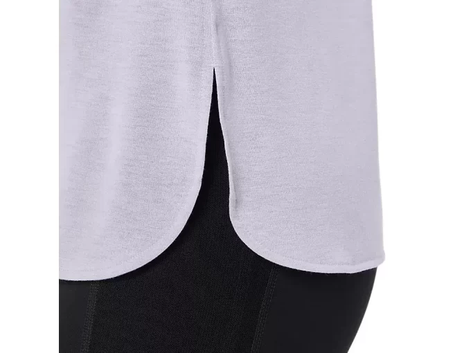 Dámský vřesový top s výstřihem do V