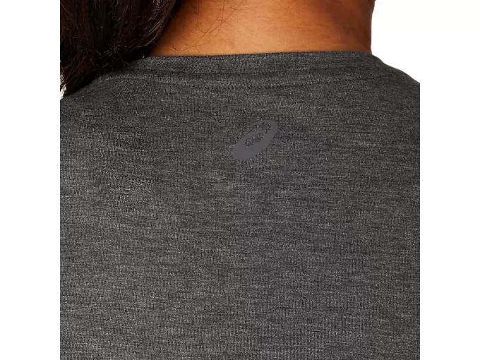 Dámský vřesový top s výstřihem do V