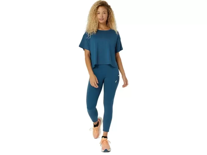 FLEXIBILNÍ STRETCH TOP S KRÁTKÝM RUKÁVEM