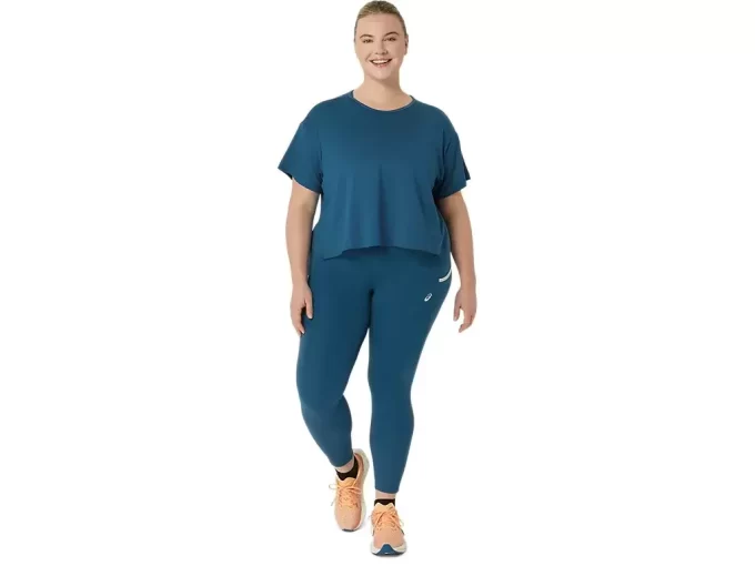 FLEXIBILNÍ STRETCH TOP S KRÁTKÝM RUKÁVEM