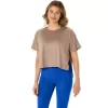 FLEXIBILNÍ STRETCH TOP S KRÁTKÝM RUKÁVEM FLEXIBILNÍ STRETCH TOP S KRÁTKÝM RUKÁVEM