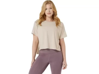 FLEXIBILNÍ STRETCH TOP S KRÁTKÝM RUKÁVEM