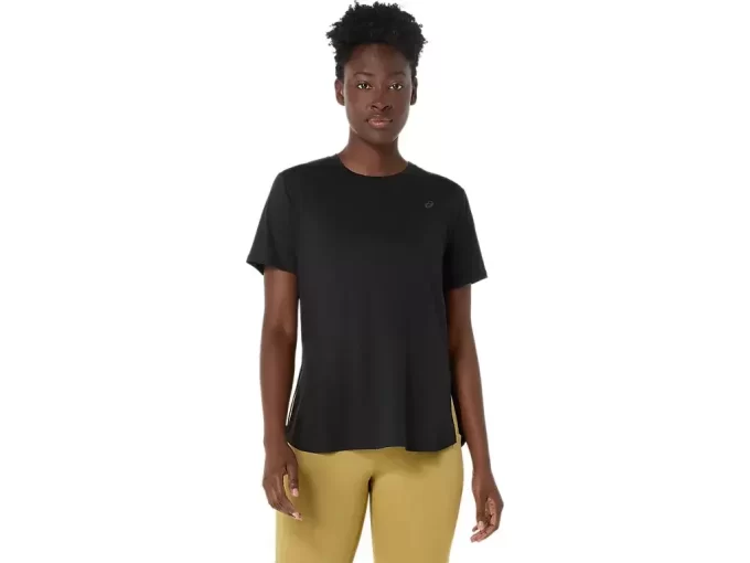 FLEXIBILNÍ STRETCH TOP S KRÁTKÝM RUKÁVEM