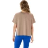 FLEXIBILNÍ STRETCH TOP S KRÁTKÝM RUKÁVEM FLEXIBILNÍ STRETCH TOP S KRÁTKÝM RUKÁVEM