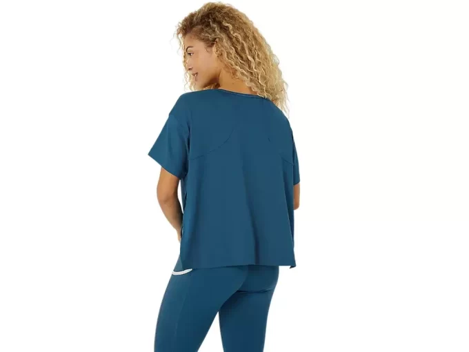 FLEXIBILNÍ STRETCH TOP S KRÁTKÝM RUKÁVEM