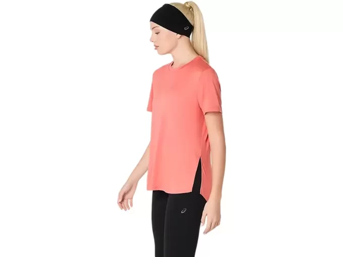 FLEXIBILNÍ STRETCH TOP S KRÁTKÝM RUKÁVEM