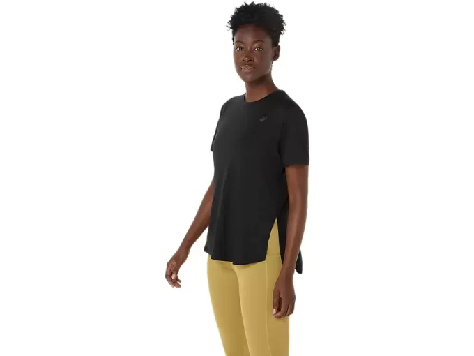 FLEXIBILNÍ STRETCH TOP S KRÁTKÝM RUKÁVEM