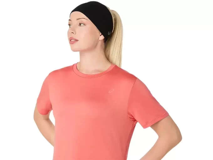 FLEXIBILNÍ STRETCH TOP S KRÁTKÝM RUKÁVEM