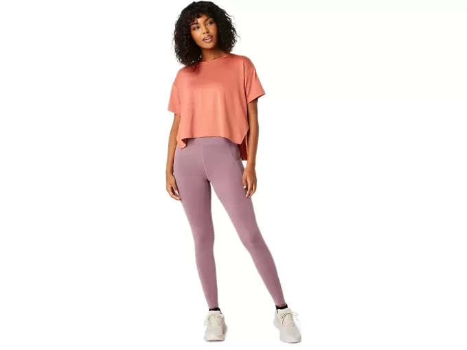 FLEXIBILNÍ STRETCH TOP S KRÁTKÝM RUKÁVEM FLEXIBILNÍ STRETCH TOP S KRÁTKÝM RUKÁVEM