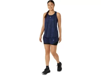 Kraťasy 2-N-1 s potiskem po celé silnici, 3,5 palce