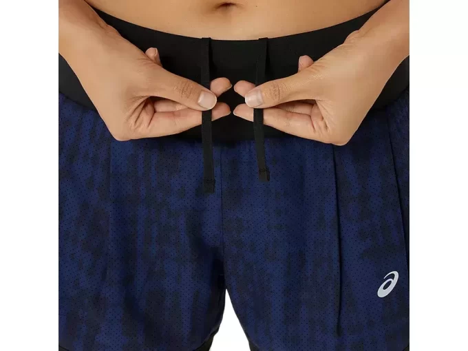 Kraťasy 2-N-1 s potiskem po celé silnici, 3,5 palce