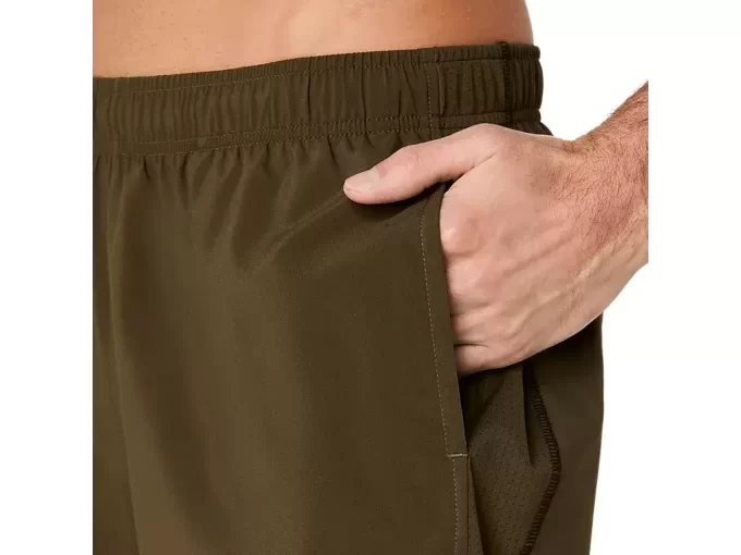 Kraťasy ASICS Stříbrné 2N1 5in