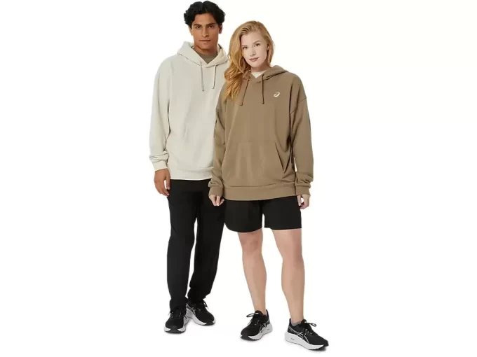 Mikina s kapucí a volným střihem Mikina s kapucí a volným střihem