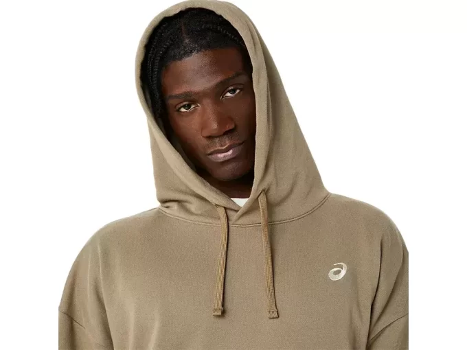 Mikina s kapucí a volným střihem Mikina s kapucí a volným střihem